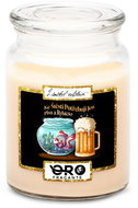IMPAR Vanilla scented candle - Happiness = beer + fish 500 g - Candle