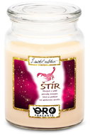 IMPAR Candle with vanilla scent - Scorpio (23.10. - 22.11. ) - red 500 g - Candle