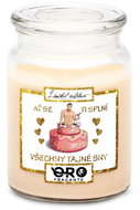 IMPAR Vanilla scented candle - Secret dreams - man 500 g - Candle