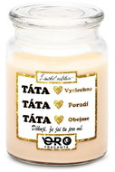 IMPAR Vanilla scented candle - Daddy's advice 500 g - Candle