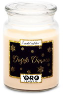 IMPAR Vanilla scented candle - Merry Christmas - flakes 500 g - Candle