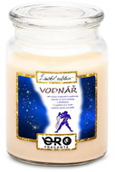 IMPAR Vanilla scented candle - Aquarius (21.1. - 20.2. ) - blue 500 g - Candle