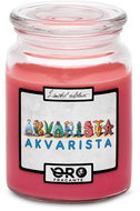 IMPAR Scented candle with sour cherries in chocolate - Aquarist 500 g - Candle