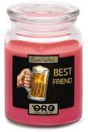 IMPAR Scented candle with cherry scent in chocolate - Beer friend 500 g - Candle