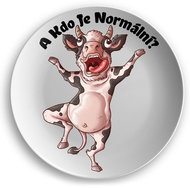 IMPAR Who is normal - a cow - Plate