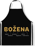 IMPAR Apron Women's names Gold, Božena - Apron