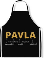 IMPAR Apron Female names Gold, Pavla - Apron