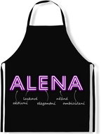 IMPAR Apron Women's names Neon, Alena - Apron