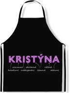IMPAR Apron Women's names Neon, Kristýna - Apron