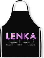 IMPAR Apron Women's names Neon, Lenka - Apron