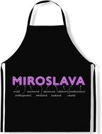 IMPAR Apron Female names Neon, Miroslava - Apron
