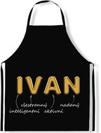 IMPAR Apron Men's names Gold, Ivan - Apron