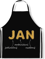 IMPAR Apron Men's names Gold, Jan - Apron