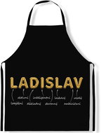 IMPAR Apron Men's names Gold, Ladislav - Apron