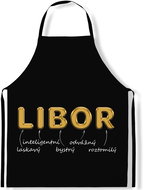 IMPAR Apron Men's names Gold, Libor - Apron