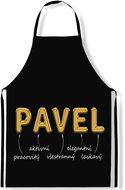 IMPAR Apron Men's names Gold, Pavel - Apron