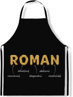 IMPAR Apron Men's names Gold, Roman - Apron