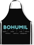 IMPAR Apron Men's names Neon, Bohumil - Apron