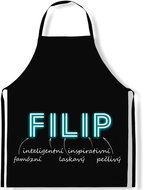 IMPAR Apron Men's names Neon, Filip - Apron