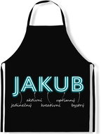IMPAR Apron Men's names Neon, Jakub - Apron