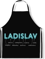 IMPAR Apron Men's names Neon, Ladislav - Apron