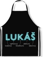 IMPAR Apron Men's names Neon, Lukas - Apron