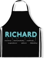IMPAR Apron Men's names Neon, Richard - Apron