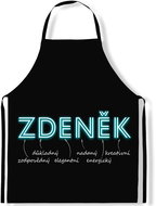 IMPAR Apron Men's names Neon, Zdeněk - Apron
