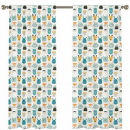 IMPAR Curtains, 140 × 250 cm, baby animals - Drape