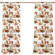 IMPAR Curtains, 140 × 250 cm, forest animals - Drape