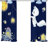 IMPAR Curtains, 140 × 250 cm, white fox - Drape