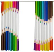 IMPAR Curtains, 140 × 250 cm, crayons - Drape