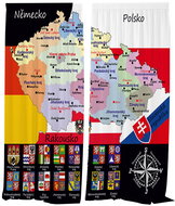 IMPAR Curtains, 140 × 250 cm, Czech cities - Drape