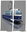 T3, blue, 140 × 250 cm
