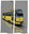 T3, yellow, 140 × 250 cm