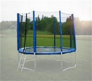 GoodJump Ochranná sieť na trampolínu 244 cm (250 cm) – PVC – na 6 rúrok – modrá - Ochranná sieť