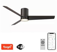 IMMAX NEO LITE FRESH Smart LED Deckenleuchte mit Lüfter 18W/40W Tuya WiFi schwarz - Ventilator