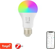 IMMAX NEO Smart izzó LED E27 11W RGB+CCT színes és fehér, dimmelhető, Zigbee - LED izzó