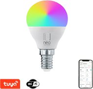 IMMAX NEO LITE Smart žárovka LED E14 6W RGB+CCT barevná a bílá, stmívatelná, WiFi, P45 - LED žárovka