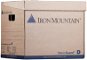 Archivační krabice Iron Mountain Box D, 36 × 31 × 32 cm, hnědo-modrá - Archivační krabice
