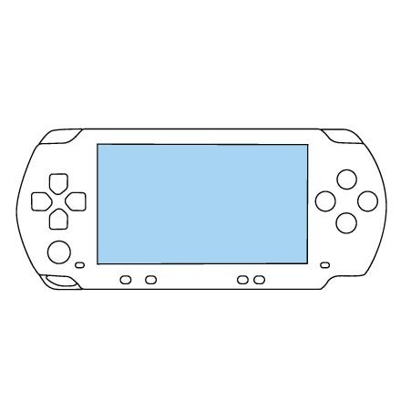 InvisibleSHIELD Sony PSP 3004 Slim - Schutzfolie - Hauptbild