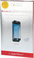 ZAGG invisibleSHIELD Contour Glass for Apple iPhone 7 - black frame - Glass Screen Protector