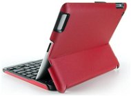 ZAGGfolio pro Apple iPad 3 CZ metal red - Tablet Case With Keyboard