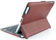 ZAGGfolio pro Apple iPad 3 CZ brown leather - Tablet Case With Keyboard