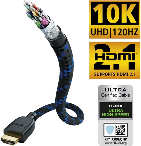 Inakustik Premium II HDMI 2.1, 3m - Video Cable - Main image