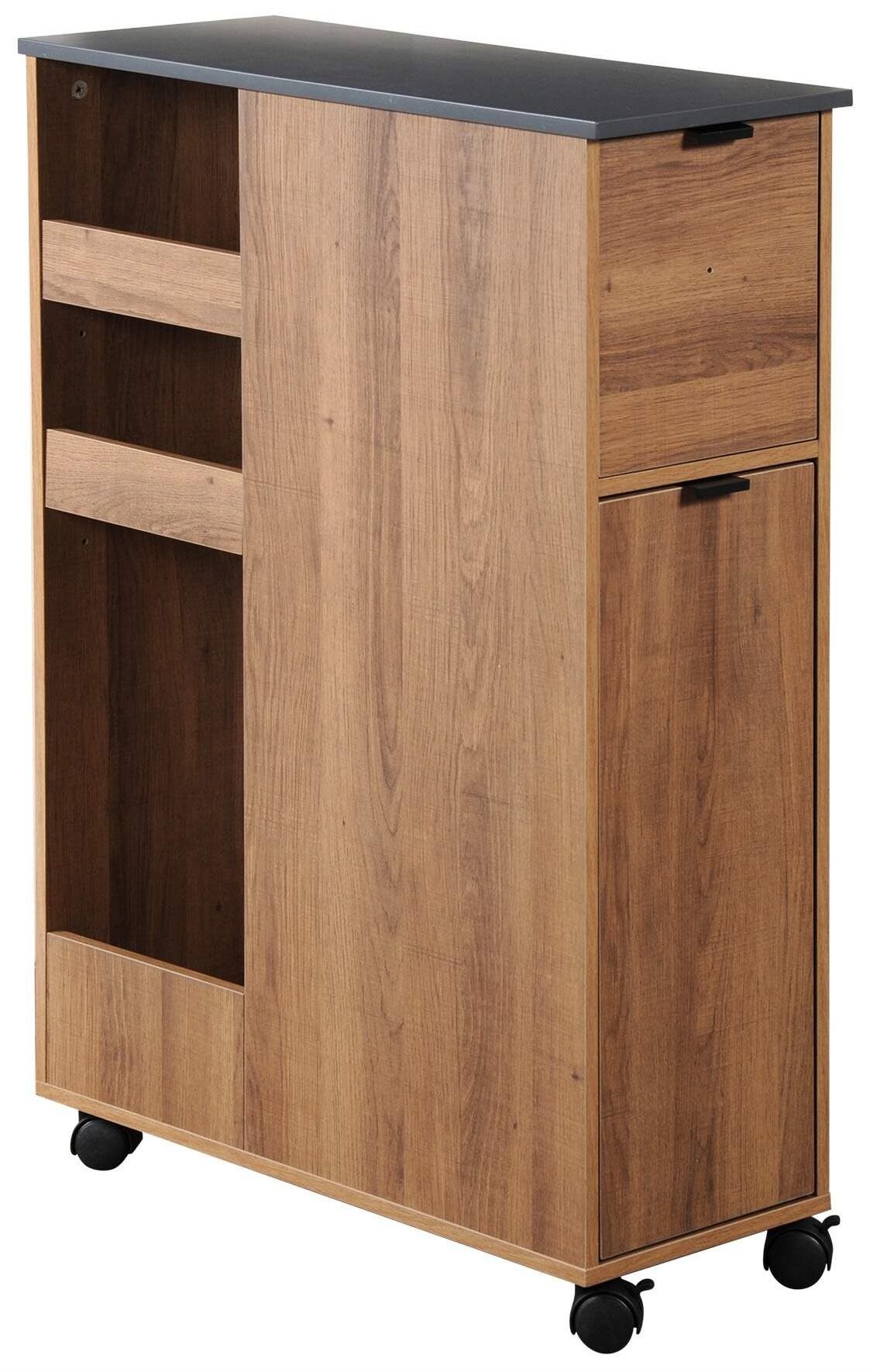 Kesper Alcove falmélyedésbe, polccal, fa dekor