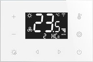 iNELS RFTC-6 Wireless glass zone thermostat with built-in relay, white - Thermostat