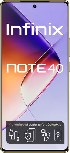 Infinix Note 40 8 GB/256 GB Titan Gold - Mobilný telefón - Hlavný obrázok