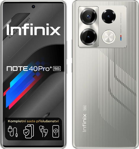 Infinix Note 40 PRO+  5G 12GB/256GB Racing Grey - Mobilní telefon - Hlavní obrázek