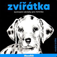 Zvířátka modrá knížka kontrast - Leporelo